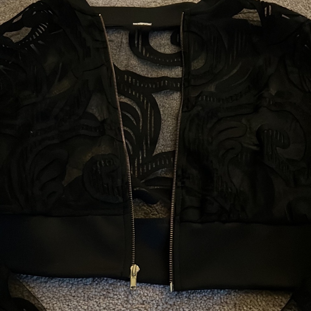 Mesh crop Jacket - Picture 5 of 6